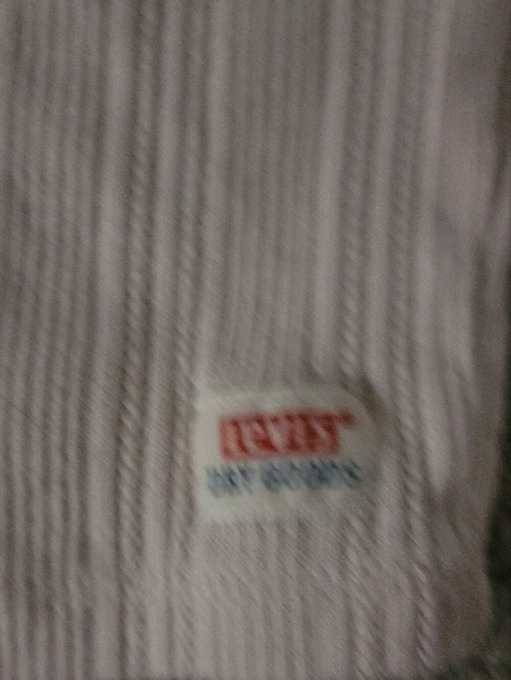 Levi's Beige Ribbed Button-Front Crop Top - Picture 5 of 5